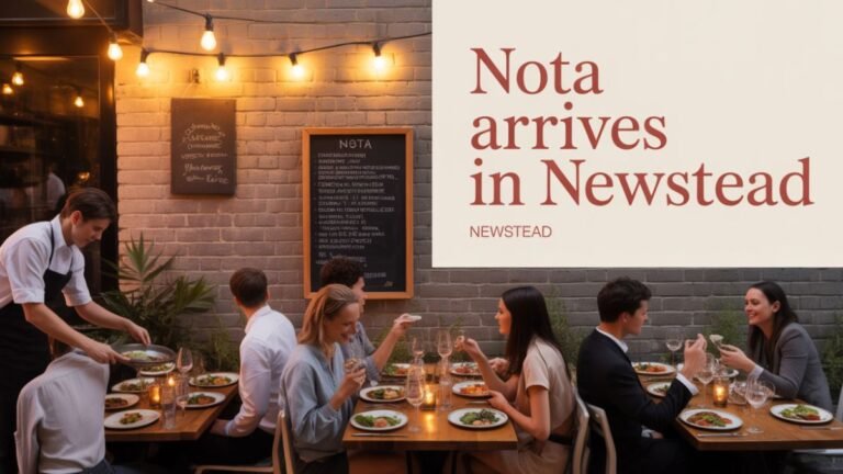 Newstead Welcomes the Nota Team with an Exciting Laneway Dining Spot